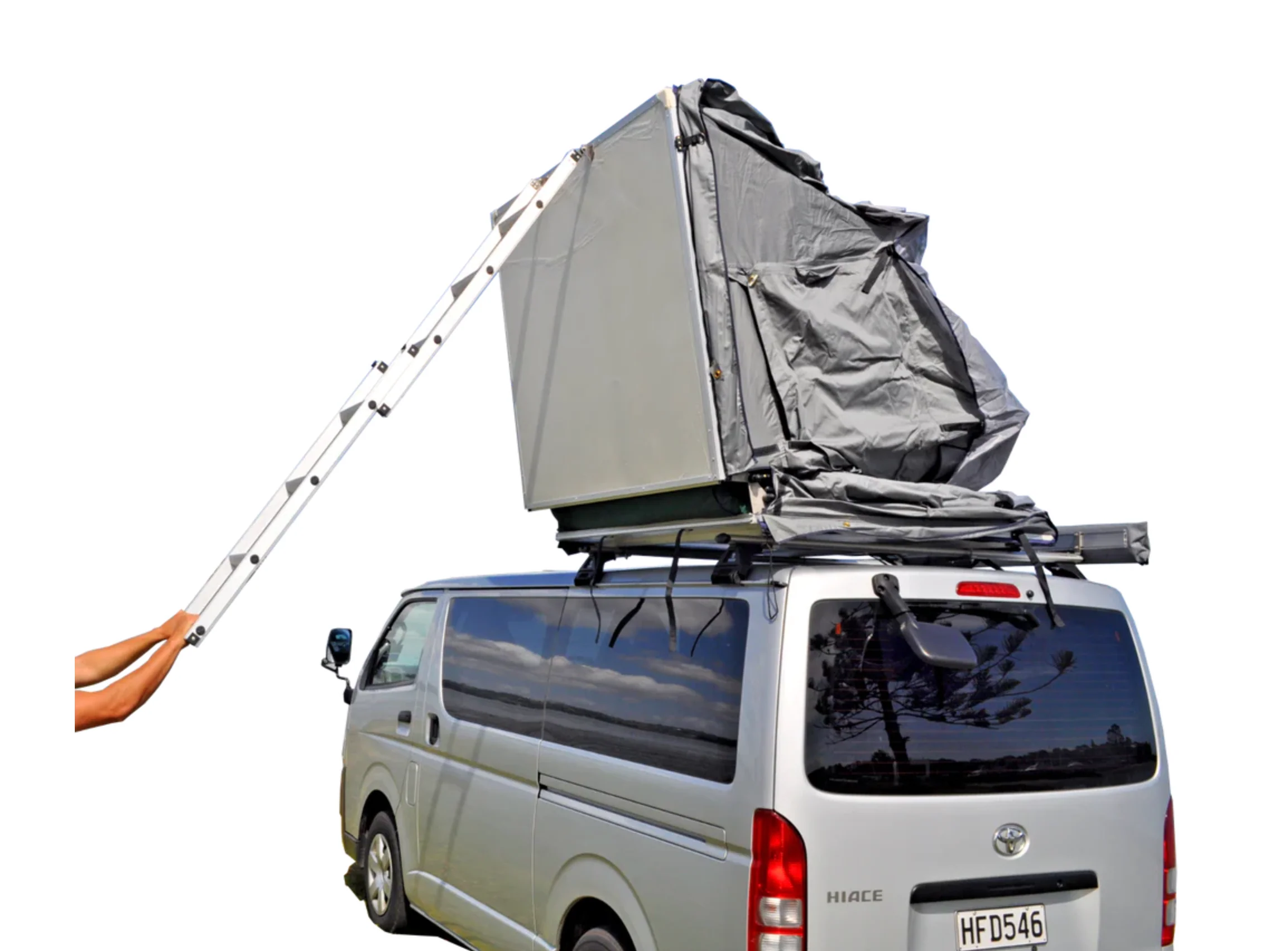 2X Extended Ventura Deluxe 1.4 Roof Top Tent + Annex (IN STOCK) - Image 4