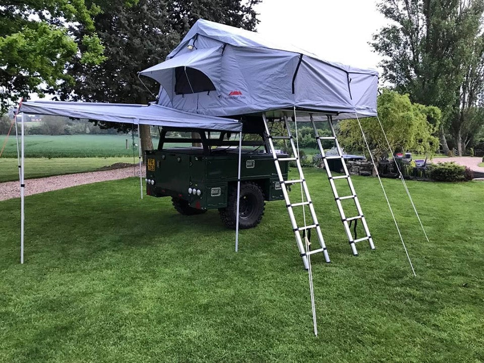 Extended Twin Ladder Ventura Deluxe 1.8 Roof Top Tent (IN STOCK) - Image 4