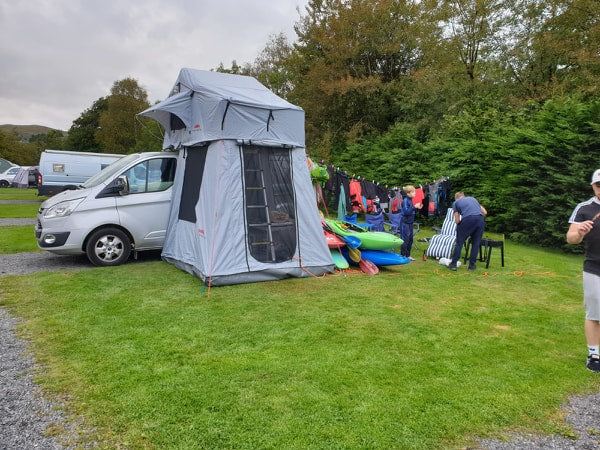 Extended Ventura Deluxe 1.4 Roof Top Tent + Annex + Extra Mattress + LED Lighting - Image 20