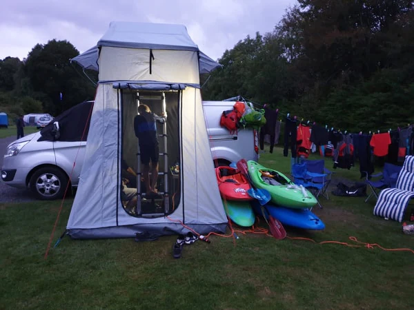 Extended Ventura Deluxe 1.4 Roof Top Tent + Annex + Side Awning - Image 23