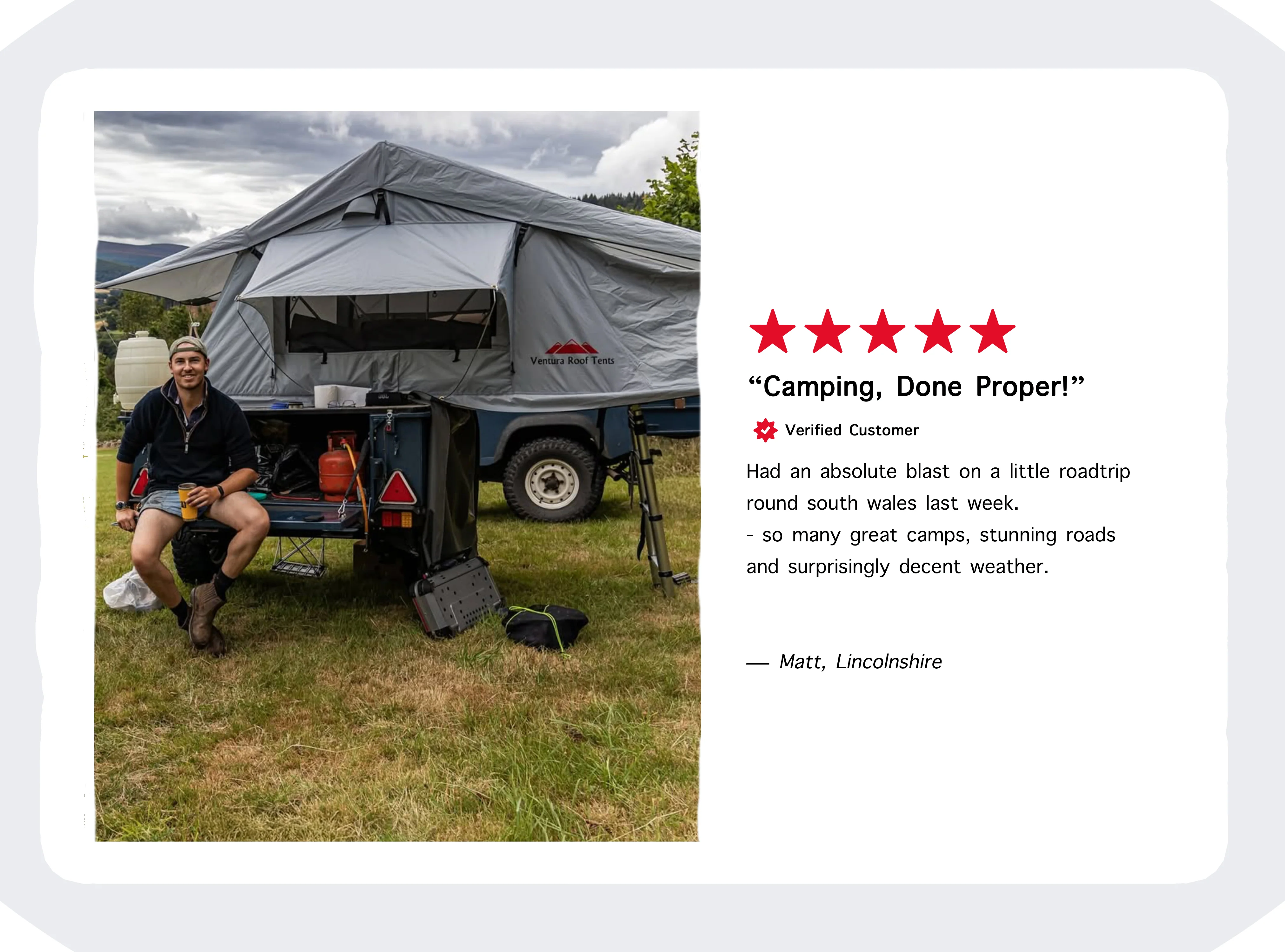 Extended Ventura Deluxe 1.4 Roof Top Tent + Annex + Extra Mattress + LED Lighting - Image 12