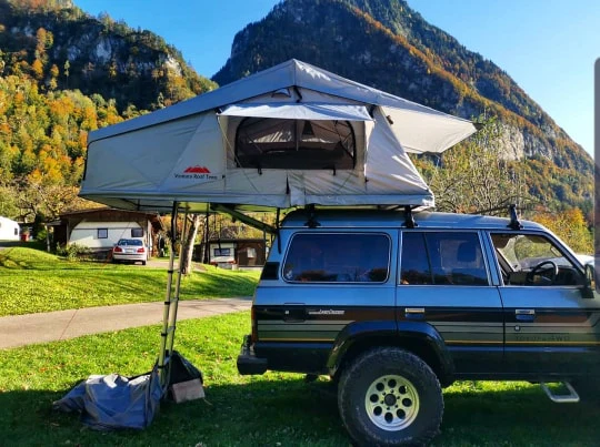 Extended Ventura Deluxe 1.4 Roof Top Tent + Side Awning (IN STOCK) - Image 18