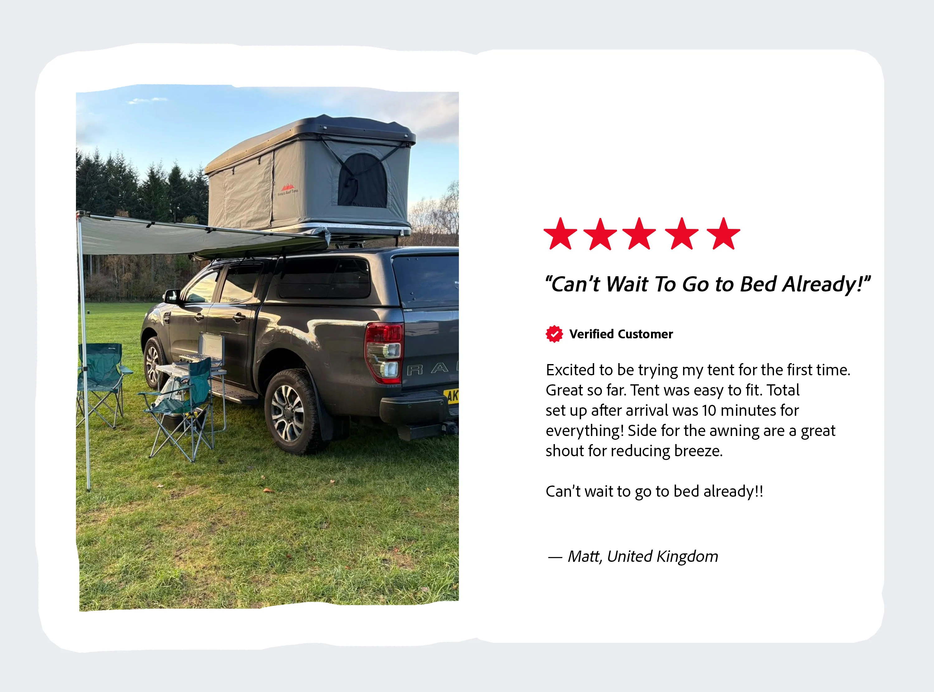 NEW Ventura XL Fibreglass Hardshell Roof Tent (£50 PRE ORDER DEPOSIT) - Image 6