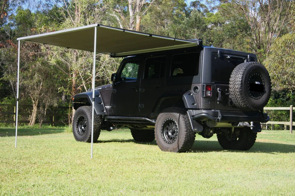 Ventura 2.5M Side Awning + LED Lights + Wood Burning Stove Cooker - Image 5